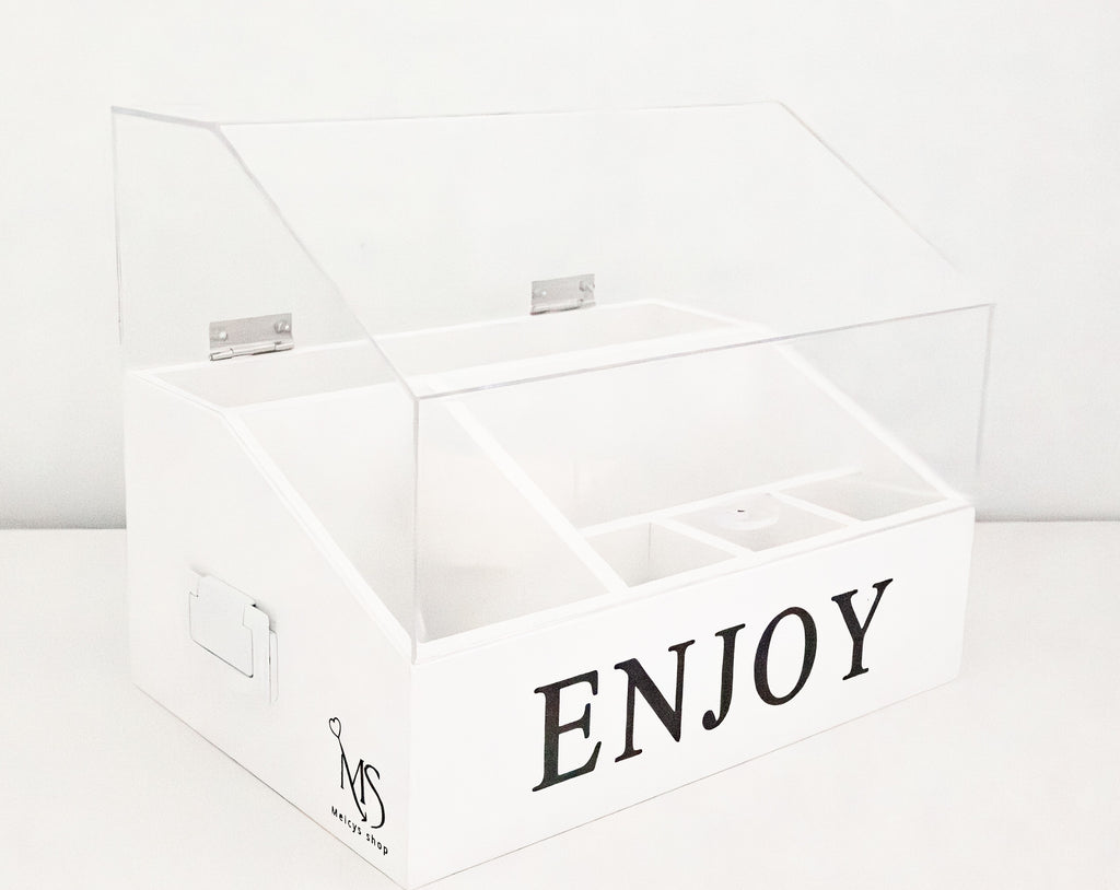 Organizador de Platos Desechables y Cubiertos
